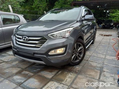 VENDO HYUNDAI SANTAFE RECIEN IMPORT FULL SIN USO EN PY AÑO 2015 MOTOR