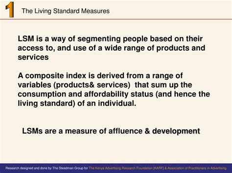 Ppt The Living Standard Measures Powerpoint Presentation Free