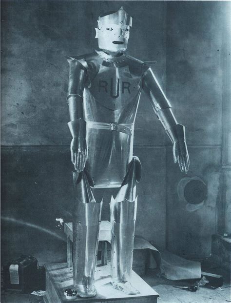 R.U.R. stands for Rossumovi Univerzální Roboti - The Old Robots Web Site