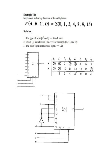 MUX Example | PDF