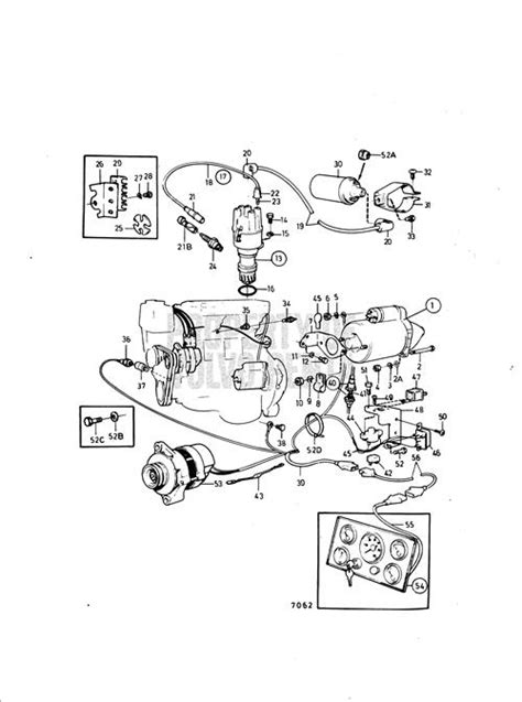 Volvo Penta Exploded View Schematic Electrical System And Instrument