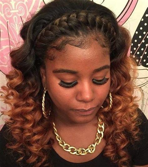 Headband Braids For Black Girls Weave Hairstyles Braided Natural