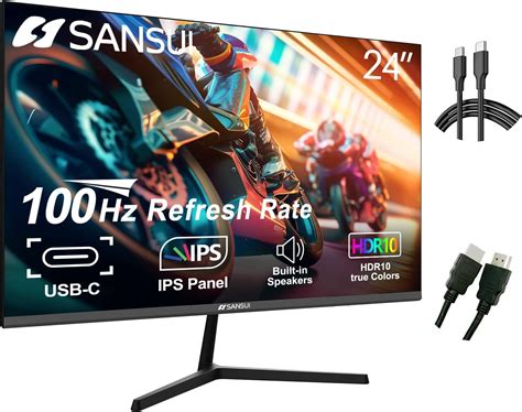 Amazon Sansui Monitor Inch Hz Ips Usb Type C Fhd P