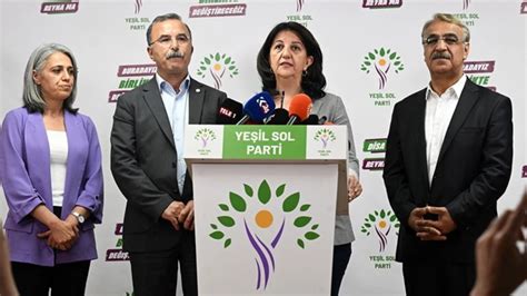 Hdp Ve Ye Il Sol Parti Den Se Im Sonu Lar Hakk Nda Bildiri Z