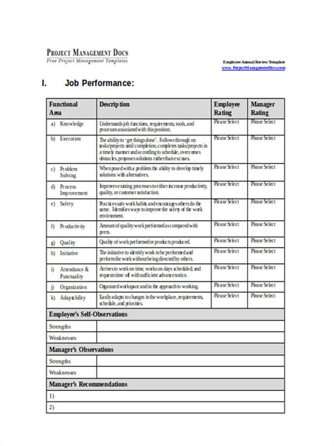 Project Management Review Template Printable Templates Free