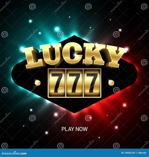 Lucky 777 jackpot stock vector. Illustration of chance - 76905103