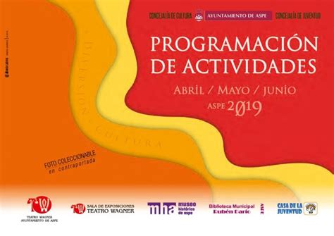 Programacion De Actividades Aspe Turismo