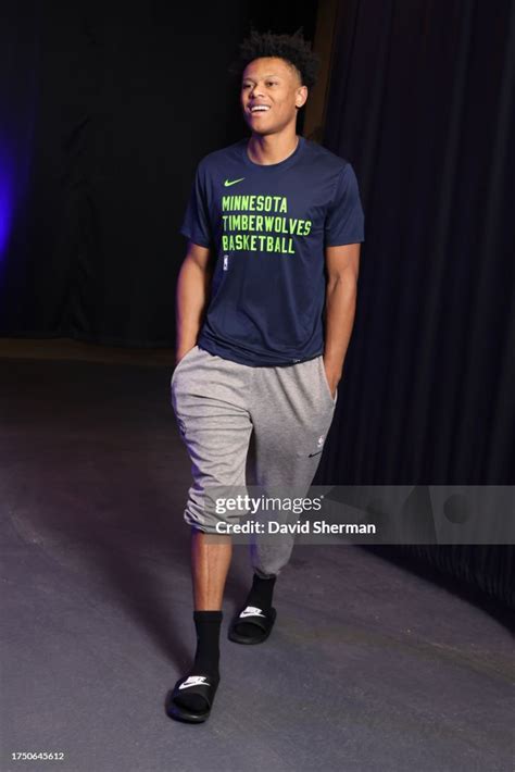 Wendell Moore Jr 7 Of The Minnesota Timberwolves Arrives To The