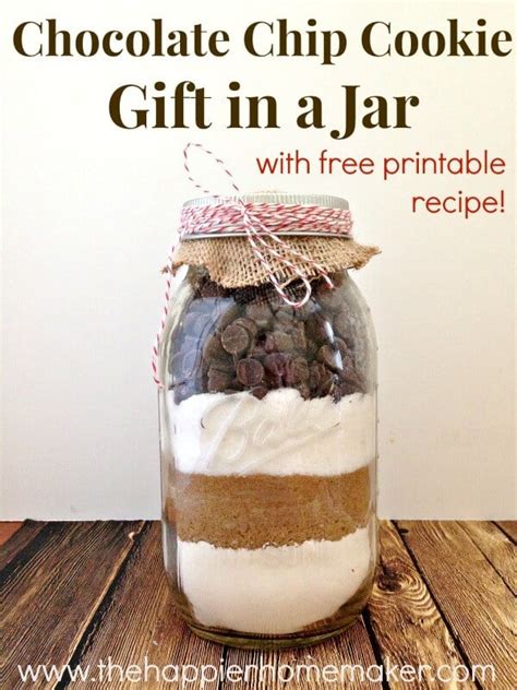 Chocolate Chip Cookie Mix In A Jar Best Cookies In A Jar Recipe