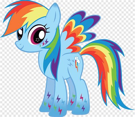 Rainbow Power Rainbow Dash, мой маленький пони, png | PNGEgg