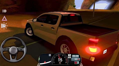 Driving School Sim Santorini 2024 Gray Chevrolet Pick Up Truck ON Off