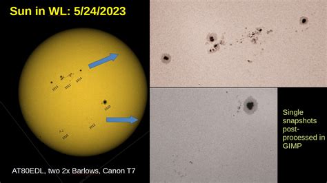 Solar Imaging Minimum Setup Solar Observing And Imaging Cloudy Nights