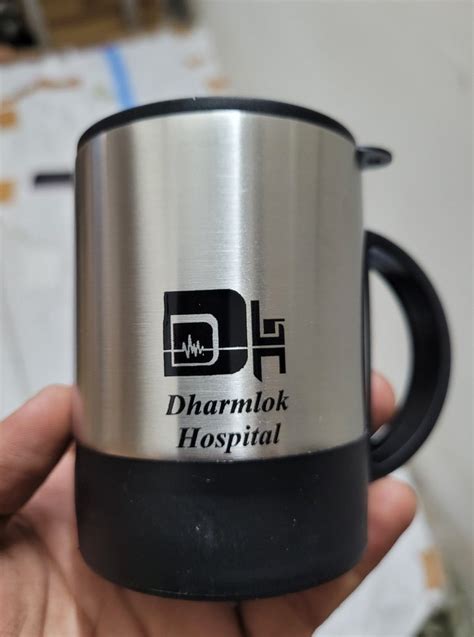 Capacity 250 300 Ml Printed THEMRUS BLACK COFFEE MUGS For Office