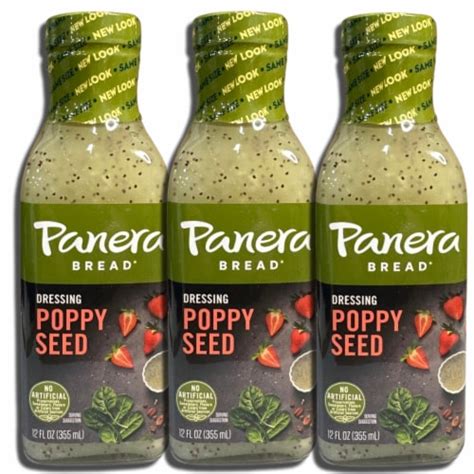 Poppy Seed Salad Dressing By Panera 12 Ounce Pack Of 3 1 Kroger