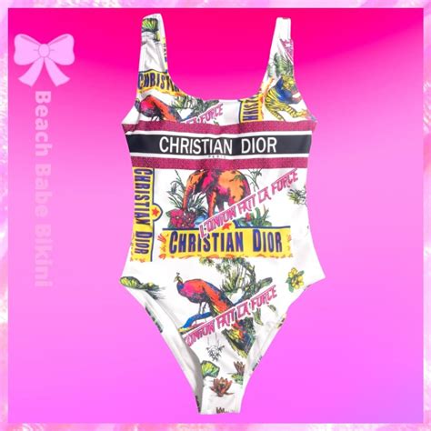La Force One Piece Swimsuit Dior Swimsuit Beach Babe Bikini
