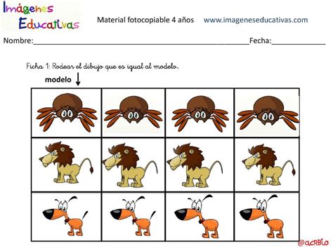 Cuadernillo De 40 Actividades Para 4 Años Educación Preescolar