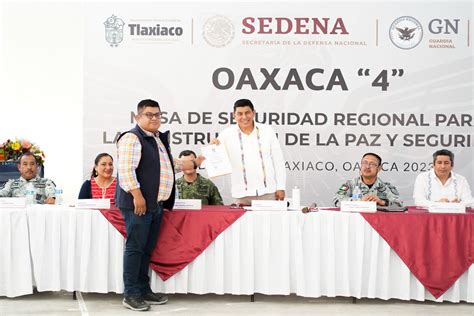 Gobierno De Oaxaca On Twitter La Segunda Mesa De Seguridad Regional