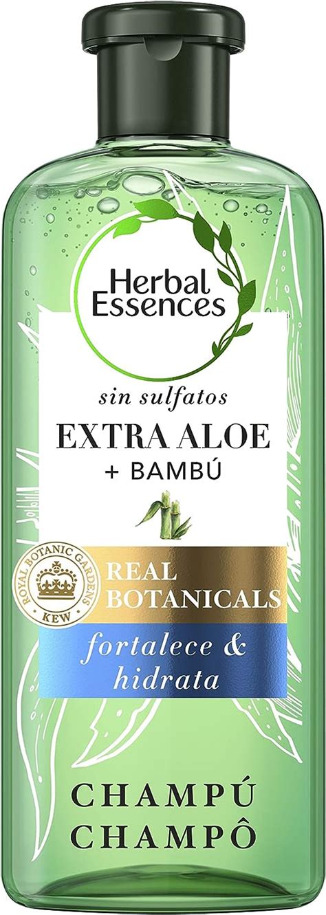 Herbal Essences Champú Renew Sin Sulfatos Con Aloe Intenso Y Bambú 380