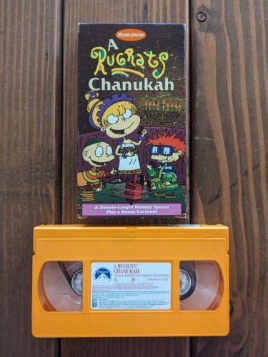 Rugrats Nickelodeon Chanukah Vhs Video Tape Nick Jr Holiday