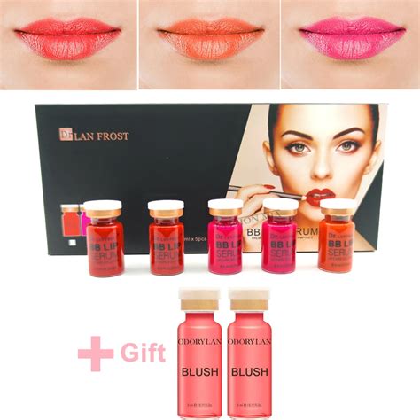 BB Lips Ampoule Serum Starter Kit Glow Lipstick Pigment Kissum Lip