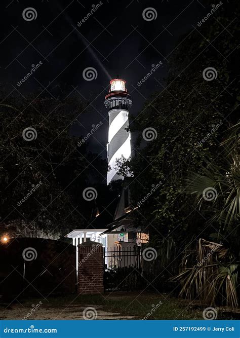 Saint Augustine Lighthouse St Augustine Florida Editorial Stock Image Image Of Saint