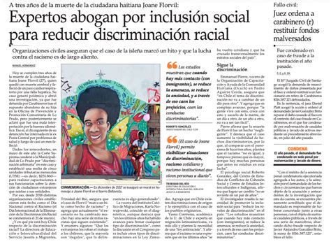 Prensa Expertos Abogan Por Inclusi N Social Para Reducir