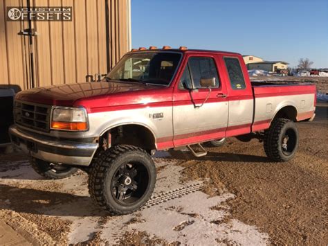 1997 Ford F 250 Super Duty Gear Alloy Manifold Rough Country Suspension Lift 4in Custom Offsets