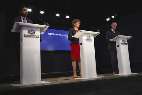 Under Fire Health Secretary Humza Yousaf Branded Nicola Sturgeon S Spare As He Announces Bid