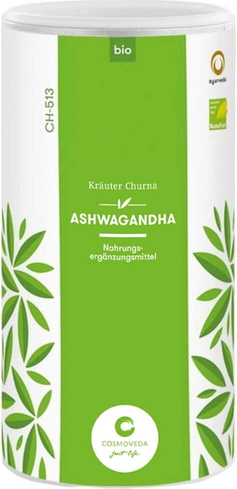 Cosmoveda BIO Ashwagandha Churna Withania Somnifera 500 G Shop