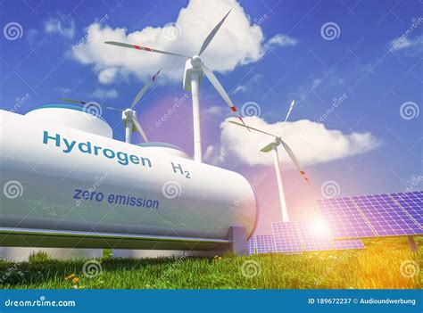 Produzione Di Energia A Idrogeno Rinnovabile Idrogeno Gas Per Energia