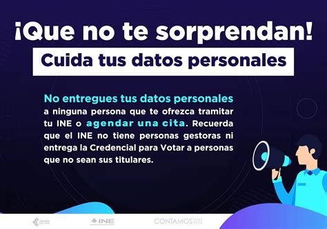 Ine Bc على تويتر ⚠atención Ciudadanía⚠ El Ine No Tiene Gestores