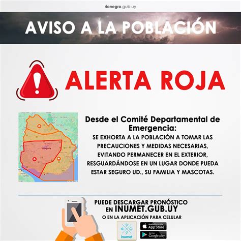 ALERTA ROJA POR TORMENTAS SEVERAS El Rionegrense Noticias Fray