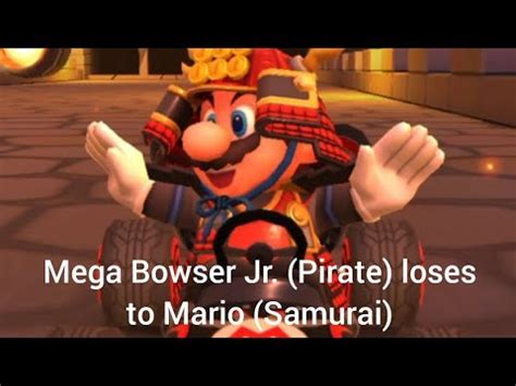 Day Mega Bowser Jr Pirate Loses To Mario Samurai In Ds Airship