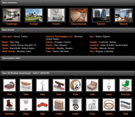 Top 57 Sites for Free 3D Models