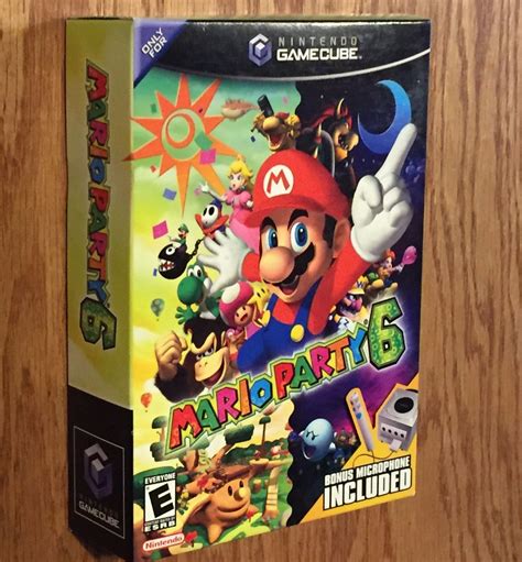 Mario Party Brand New Factory Sealed Nintendo Gamecube Big Box