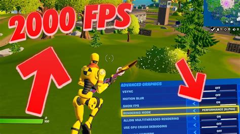 Come Aumentare Gli Fps Su Fortnite Modalita Prestazioni Youtube