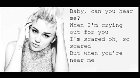 Miley Cyrus I Adore You Lyrics YouTube