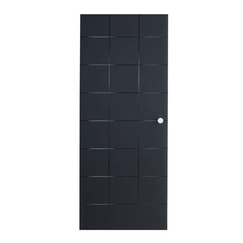 Anta Per Porta Scorrevole Eridano In Vetro Nero L 76 X H 215 Cm