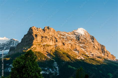 Grindelwald Eiger Eigernordwand Unterer Grindelwaldgletscher