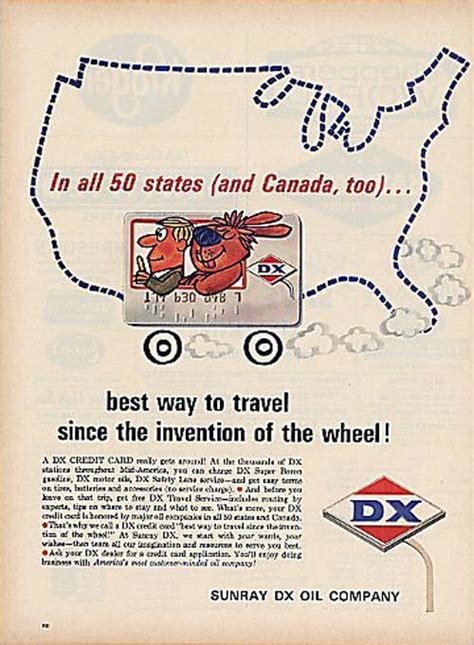 DX Credit Card Ad 1965 | Creative Ads and more…