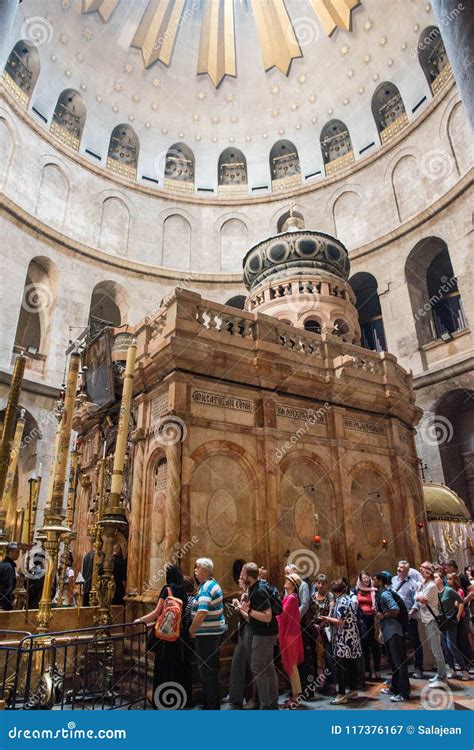 Holy Tomb, Church of Holy Sepulchre Editorial Photography - Image of ...