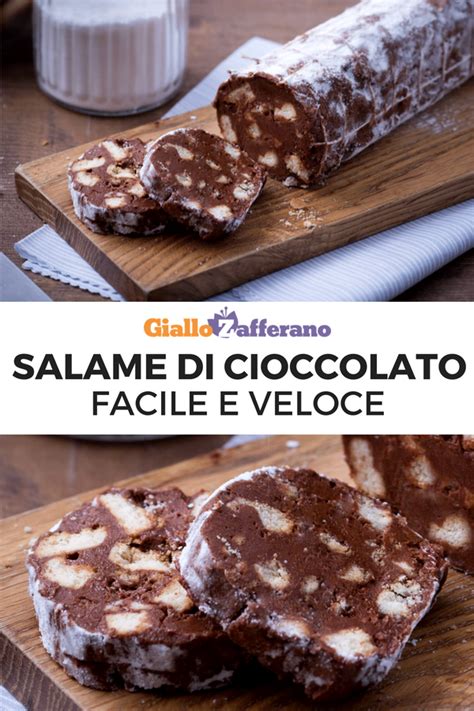 Salame Di Cioccolato Artofit