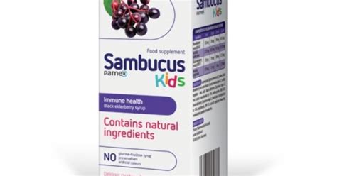 SAMBUCUS KIDS SIRUP 120ML | Galen Pharm On-line
