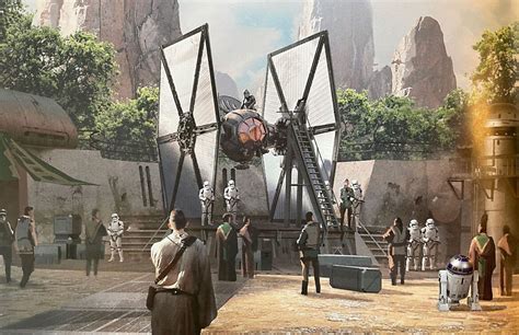 The Art Of Star Wars Galaxy S Edge Reveals Details And Unbuilt Concepts