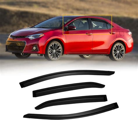 Amazon Cmvt Auto Window Visors For Toyota Corolla Sedan