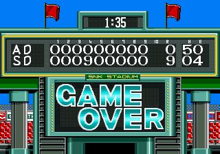 Ending For Baseball Stars Professional Male Team Neo Geo