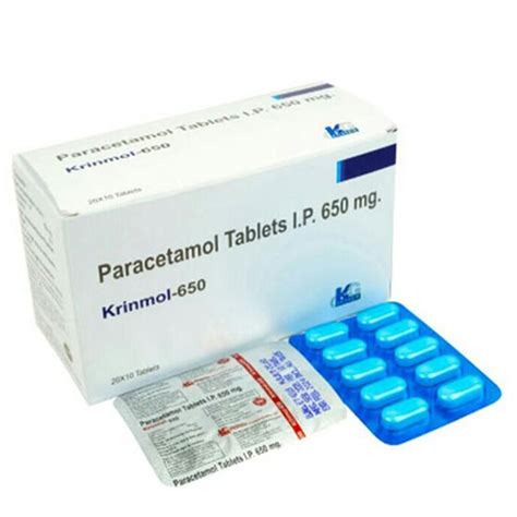 Paracetamol Tablets I P 650 Mg At Rs 408 Box In Panchkula ID