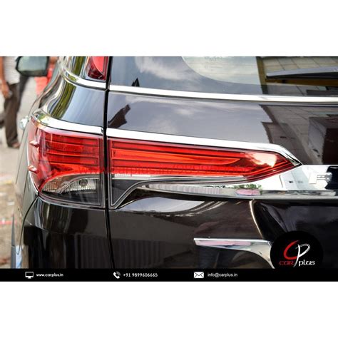 Kmh Tail Light Chrome For Toyota Fortuner 2nd Gen Carplus