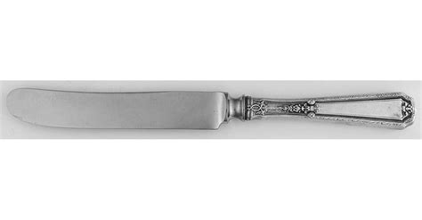 Louis XIV Sterling 1924 Monograms Youth Tea Knife With Stainless