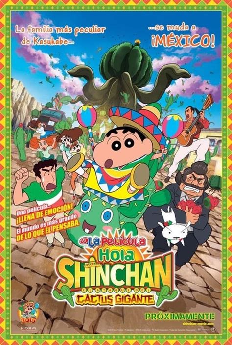 Ver Hd Shin Chan En México El Ataque Del Cactus Gigante 2015